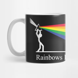 Rainbows VS Zombies Mug